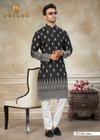 Outluk Wedding Vol 48 Pure Silk Fabric With Embroidery Work Mens Wear Kurta Payjama